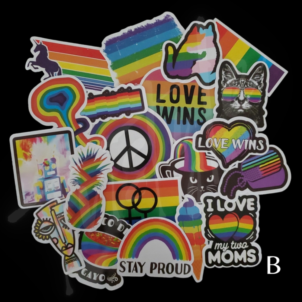 ⭐️3/$15⭐️ - 20 LGBTQ Stickers